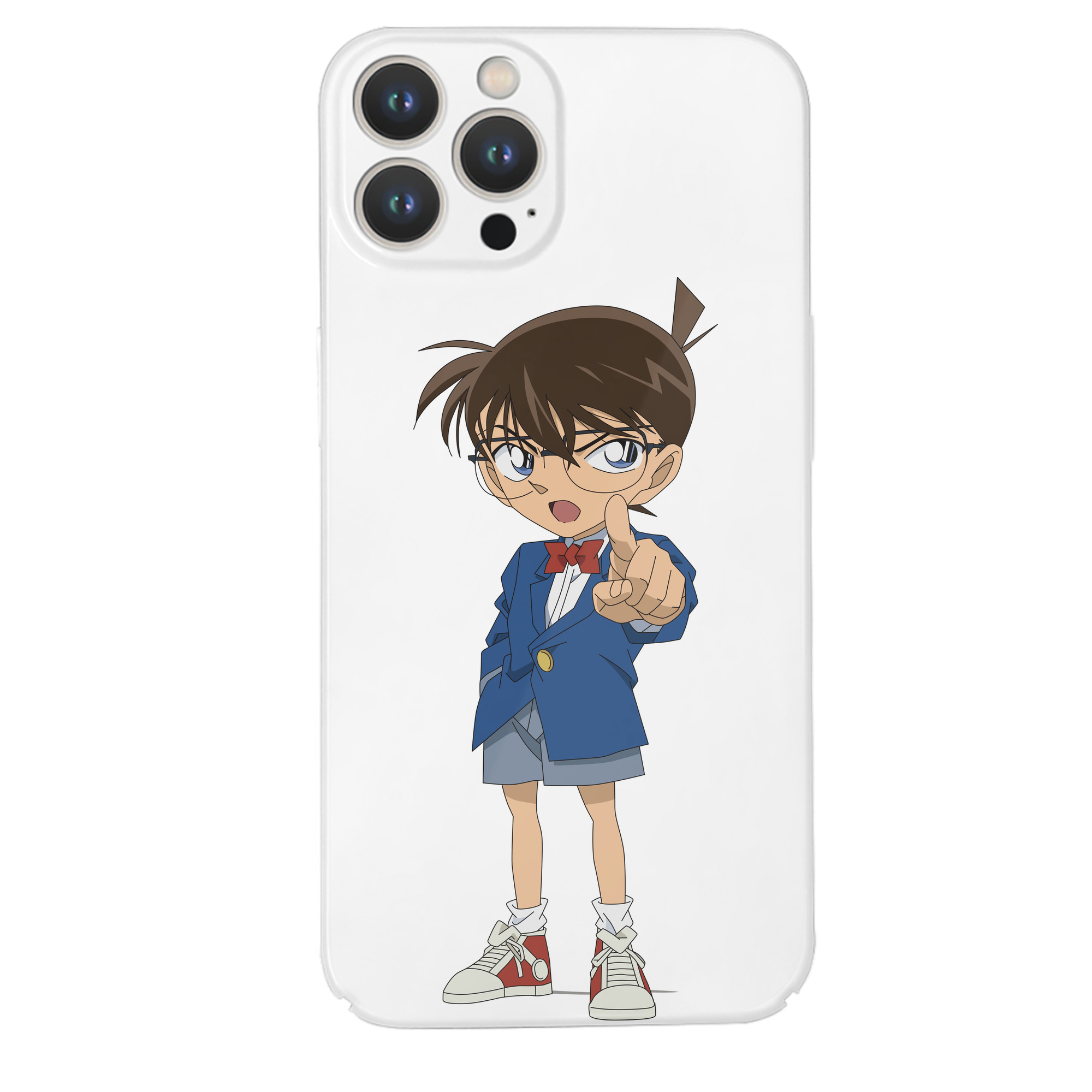 （画像用） 名探偵コナン 江戸川 コナン Detective Conan Conan Edogawa 【iPhone 14シリーズ対応】ハードケース